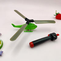 Helicóptero De Línea Pull Juguete Interactivo Educativo Para Niños Juego Al Aire Libre Avión Pequeño Con Cuerda De Arranque - details 2