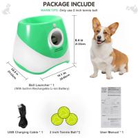 Catapult lanzadora de Pelotas para Perros, Lanzador de Pelotas de Tenis, pelota de Salto, Pitbull, máquina de Pelotas de Tenis, Tiro Automático para mascotas - details 6
