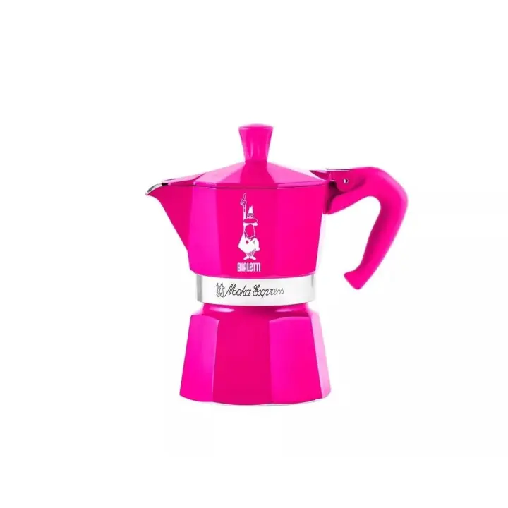 Fucsia Tazas Bialetti Moka Express 3 - 1