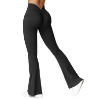Leggings De Yoga Para Mujer Fitness Running Gimnasio Deportes Pantalones Completo Elasticidad Algodón Poliéster Cierre Elástico - details 14