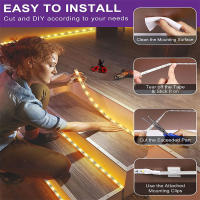 Kit De Luz LED Para Máquina De Costura SMD2835 Blanco Cálido Con Interruptor Alimentado Por USB5V Para Armario Cocina - details 2