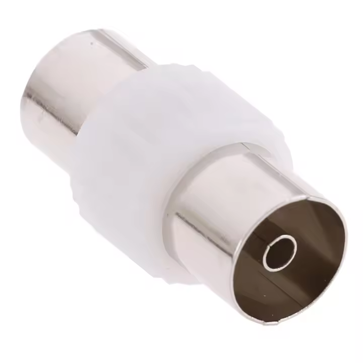 CABLEPELADO Adaptador de Antena Hembra a Hembra | Adaptador de Cable Coaxial RF | Conector de TV Hembra a Hembra - 1