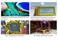 Cinta Aislante Térmica De Alta Temperatura Resistente Para Impresora 3D YX Kapton Poliimida Para BGA Adhesivo Isolante Eléctrico - details 9