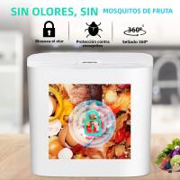 Basurero Automático Para Baño Y Cocina Con Sensor De Movimiento Y Cubierta Resistente Al Agua Canasto Delgado Para Dormitorio - details 21