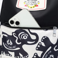 Mochila De Oxford Para Mujer De Alta Calidad Antirrobo Gran Capacidad Para Viajes Y Escuela Mochila De Cuero Sintético Con Cierre De Cremallera - details 11