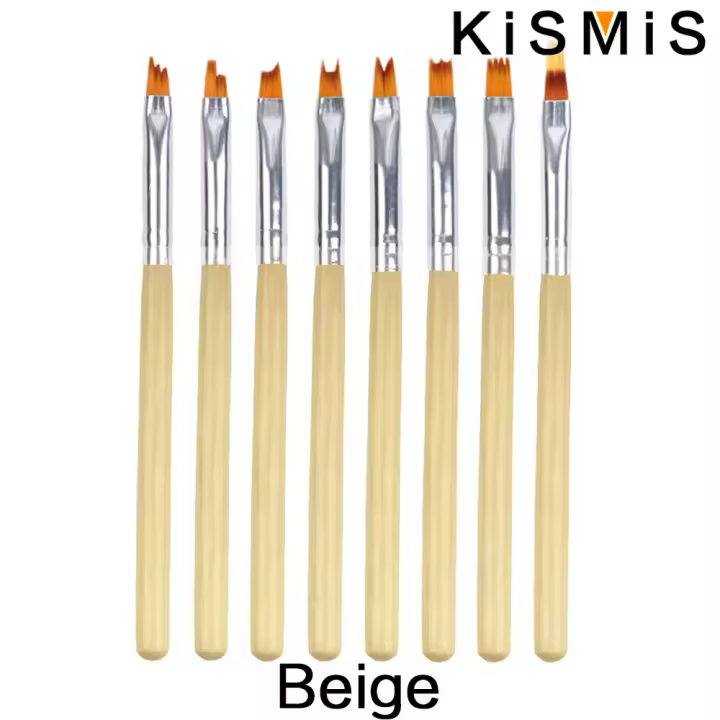 KISMIS 8Pcs Lápiz De Uñas Con Pétalos Para Dibujar Y Pintar Herramienta De Diseño De Manicura Brocha De Gel Brochas De Uñas Set De Pintura De Uñas - 1