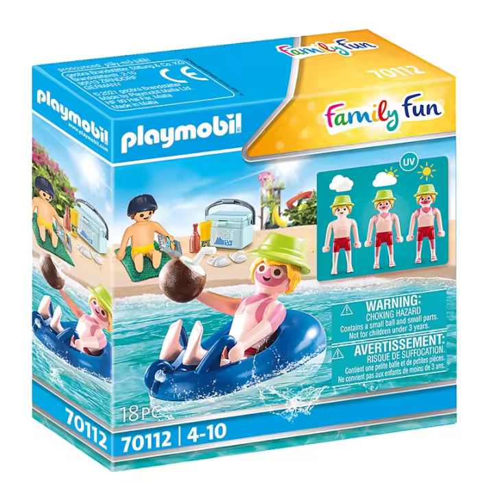 PLAYMOBIL - NADADOR CON FLOTADOR, 70112, TIENDA CON LICENCIA OFICIAL - 1