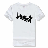 Camiseta De Algodón Para Hombre Judas Priest Estampado Streetwear Con Banda De Latón Estilo Metalero Camiseta De Manga Corta Para Verano - details 4