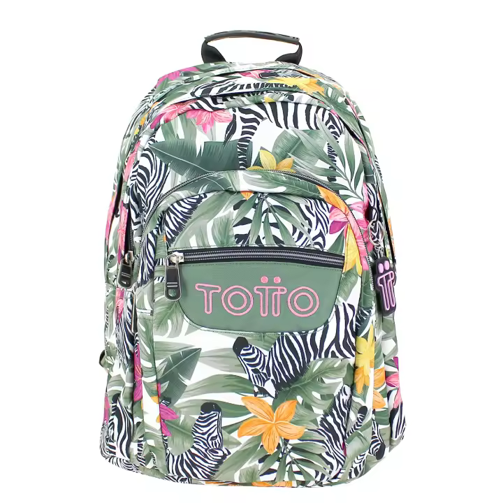 Totto Mochila escolar Lápiz -Dimensiones:34 x 44 x 24 cm-Material:Poliester - 1