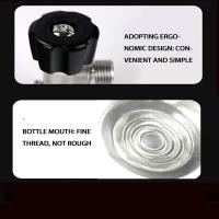 Cilindro De CO2 Para Acuario De Aleación De Aluminio Resistente a Explosiones Lleno De Oxígeno 0.6-1L Marca ZRDR Origen China Continental - details 5