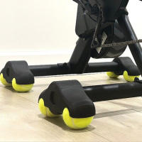 Pads De Bola De Tenis Para Ciclismo Interior Adaptadores De Pie Rocker Placa Rocker Para Entrenador De Bicicleta Inteligente Equipo De Ejercicio En Casa - details 4