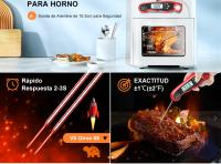 Proda de alambre, Calibration & Pantalla LCD, Fit BBQ, Comida, Horno - details 0