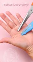 Tijeras De Estudiante Lindas Y Divertidas Para Niños Deli Para Manualidades Y Papel Portátiles Suministros Escolares - details 3
