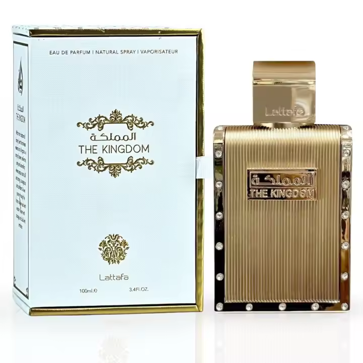 Perfume de hombre Lattafa The Kingdom 100ML - Aroma refrescante y cautivador, duración duradera - 1