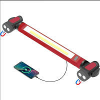 Lámpara De Trabajo Magnética Super Brillante Con Batería Recargable De 5200mAh Para Reparación De Coches Y Luz Exterior - details 1