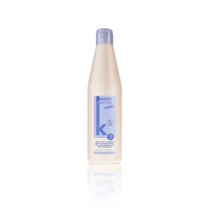 CasaSofia- Salerm Keratin Shot N1 Champú Mantenimiento cabellos alisados 500ml. SALERM COSMETICS. - 1