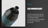 Destornillador Eléctrico Sin Cable Makita: Instalación Y Remoción De Tornillos Fácil Herramienta Recargable Para Todas Las Tareas - details 3