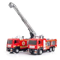 Camión De Incendio Eléctrico Para Niños Con Sonido Y Luz Juguete Divertido Para Niños Escala 1:32 Material Plástico - details 2