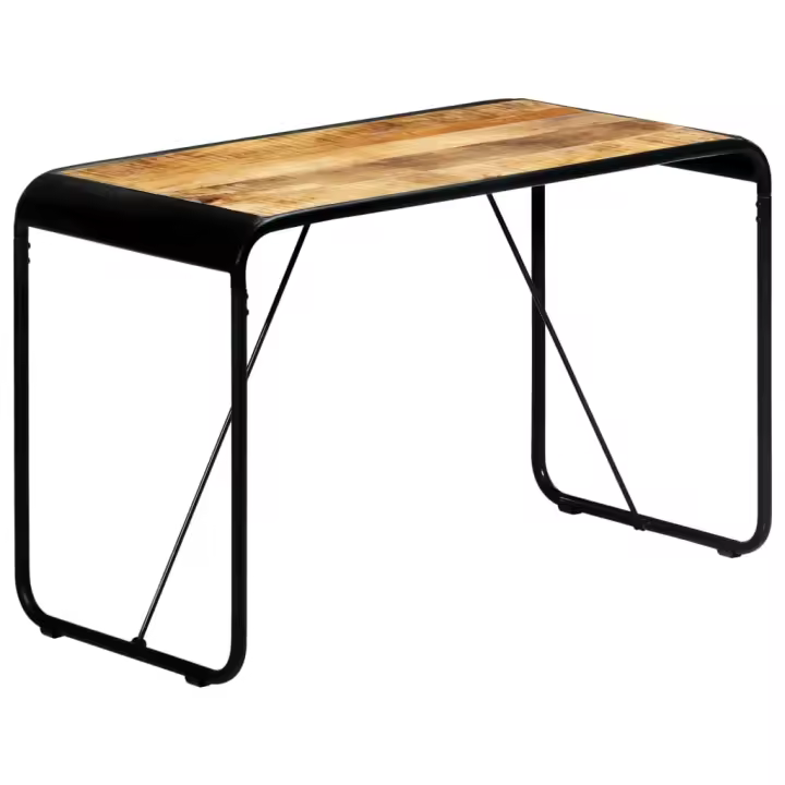 Mesa de Cocina 118x60x76 en Madera de Mango - 1