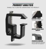 Pinza De Montaje Para Capuchón De Camión Compatible Con Silverado Sierra Dakota F150 Titan Tundra Aluminio G-Tipo Soporte Para Cubierta De Camper - details 2