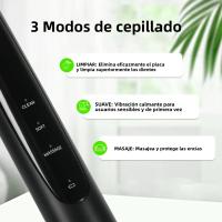 Fairywill Cepillo De Dientes Eléctrico Para Adultos Con 4 Cabezas De Cepillo 3 Modos Recargable Con Sensor De Presión Vida Útil De Hasta 30 Días - details 2