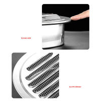 Tapa De Ventilación Duradera De Acero Inoxidable 201 Para Exterior 75-200MM Grille De Tubo Redondo De Ventilación Resistente a La Corrosión - details 8
