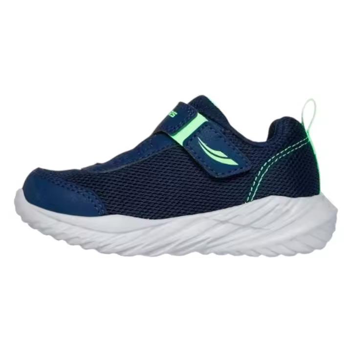 Zapatillas Skechers Nitro Sprint Swift Buddies Azul Marino Lima 407313N-Nvlm Niño Niña - 1