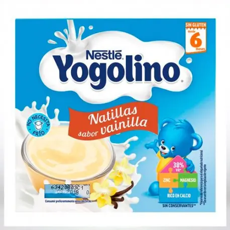 NESTLE YOGOLINO NATILLAS 4X100G - 1