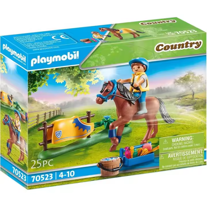 Playmobil coleccionable poni gales - 1