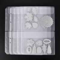 Bolsa De Almacenamiento Transparente A5 Con 6 Agujeros Para Organizar Rotuladores Y Materiales De Manualidades Estilo De Almacenamiento En Rollos Y Bolsas - details 1
