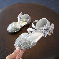Sandalias De Verano Para Niñas Con Diamantes Y Lazo Decorativo Zapatos De Princesa Para Bebés Niñas Zapatos De Baile Casuales Para Niñas Pequeñas Talla Verdadera - details 9