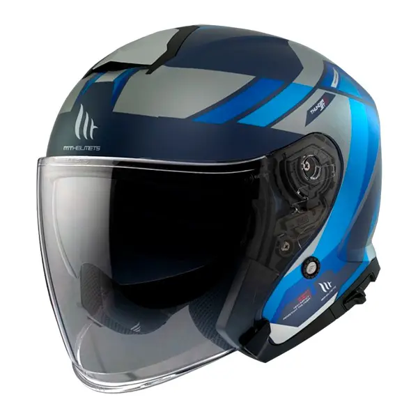 Casco De Moto Jet Thunder 3 Sv Jet Modulus -06 Mt Helmets - 1