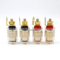 Conector De Amplificador De Bajo 8pcs/set Post De Terminal Para Altavoces Con Socket De Plug De Plátano De 4mm Adaptador De Conexión De Alta Frecuencia - details 2