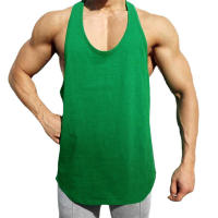 Camiseta Deportiva Sin Mangas Para Hombre Verano Entrenamiento Fitness Transpirable Secado Rápido Estilo Y Atrás Material Poliéster Talla Verdadera - details 4