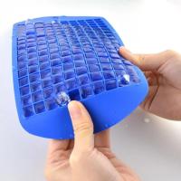 Molde De Hielo De Silicona 160 Cuadrículas Crear Cubitos De Hielo De Tamaño Perfecto Herramienta Esencial De Cocina - details 4