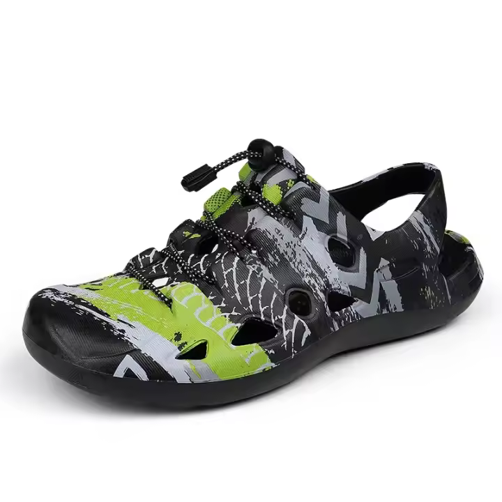 Sandalias De Pesca Para Hombre Verano Deporte Al Aire Libre Zapatillas De Playa Antideslizantes Resistentes Al Desgaste Camuflaje Sandalias De Verano Para Hombre - 1
