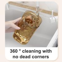 Contenedor De Almacenamiento De Alimentos Airtight Con Cuchara 800/1300/1800ml Jars De Cocina Para Harina Azúcar Café BPA-Free Pila Superior Fácil De Limpiar - details 5