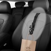 YOSOLO Gancho Ajustable Universal Para Asiento De Coche 1 Pieza Clip De Auto Soporte De Bolsa De Compras Para Cabeza Del Coche - details 1