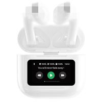 Auriculares Bluetooth - Auriculares inalámbricos con cancelación de ruido, 32 horas de reproducción, control táctil LCD, estuche de carga, micrófono, ideal para televisión y teléfono. - details 1