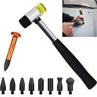 Kit De Herramientas Para Reparación De Golpes En Coche Universal Herramienta De Borrado De Golpes Sin Pintura Martillo De Goma Para Reparación De Golpes En El Cuerpo Del Vehículo - details 0