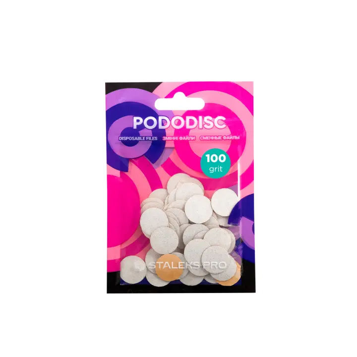 Desechable para pododisc s grano 100 (50 pcs) WHITE - 1