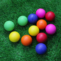 Bola De Práctica De Golf Suave De Esponja PU Colorido 42mm Juguete Para Interior Material De Espuma Sólida - details 8