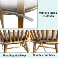 Cojín De Silla De Comedor De Verano Espeso De Algodón Y Lino Transpirable Cojín En Forma De Herradura Para Estudiantes Suministros Para El Hogar - details 5