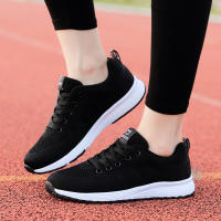 Zapatos De Correr Para Mujer Transpirables Y Ligeros Antideslizantes Deportivos Para Exteriores Zapatillas Suaves Con Cordones Moda Tenis - details 4