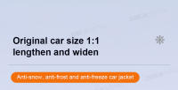 SEAMETAL Protección De Ventanas De Coche Para Invierno Cubierta De Nieve Universal Para Parabrisas Y Ventanas Lateral ProteCTOR DE VENTANA AL AIRE LIBRE - details 5
