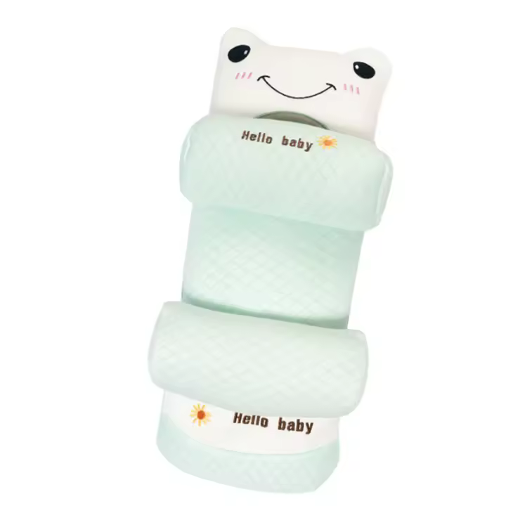 Pequeños, y transurble, almohada para Bebe de 0 A 3 años (Verde) - 1