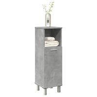 vidaXL Armario de baño madera contrachapada roble marrón 30x30x95 cm en color Marrón roble/Roble artisan/Blanco brillante y más | almacenamiento funcional diseño moderno para baño dormitorio sala - details 5