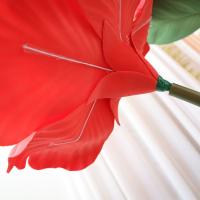 Nuevas Grandes Flores Artificiales De Paeonia PE 50cm Para Exhibición De Ventanas Simulación De Pétalos De Flor Para Fotografía Y Decoración Del Hogar - details 5