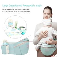 Portabebés, versátil portabebés 9 en 1 con almohadilla lumbar, mochila portabebés para niños pequeños, bebés, padres recién nacidos (7-45 libras), adecuado para todas las estaciones - details 1