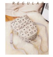 Nuevos Bricos Europeos Bolsas De Hombro Para Mujer Con Estampado Retro Múltiples Maneras De Portar Pequeño Bolsos De Malla PU Con Lining De Poliéster - details 16
